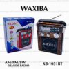วิทยุบลูทูธ WAXIBA รุ่น XB-1051BT